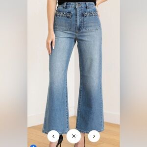 Rolla’s Sailor Wide Leg Jean
